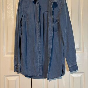 Old Navy Blue Button Down Shirt